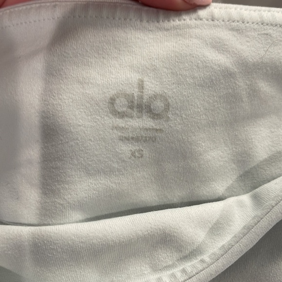 Alo Coast White Mesh Stirrup Leggings XS - Picture 8 of 12